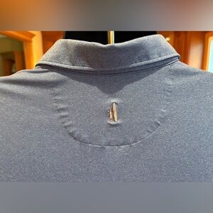 johnnie-O men’s golf polo. Sharp blue with gc logo on front, JO on back. Large‎